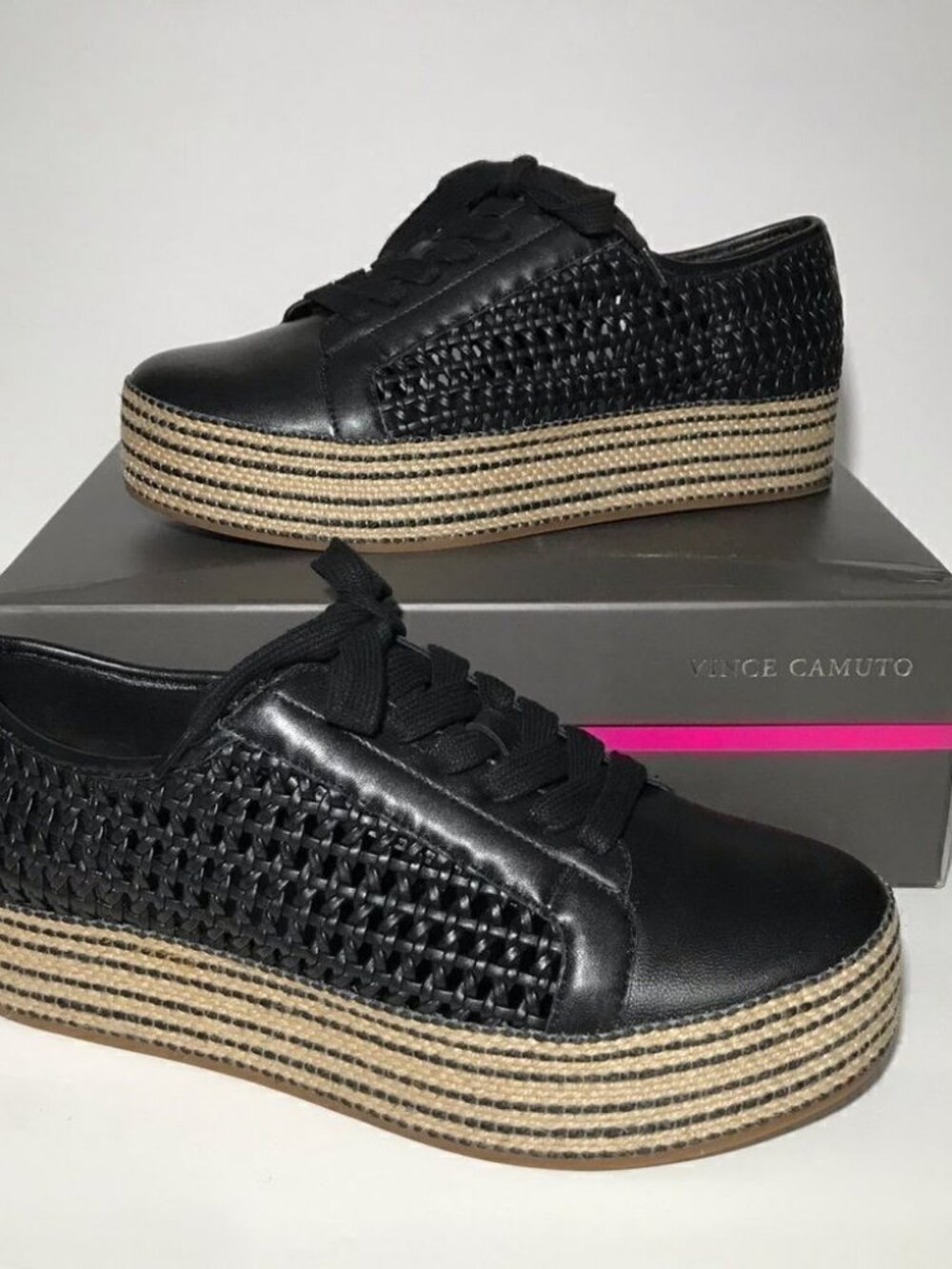 Vince Camuto Merlea Woven Sneakers